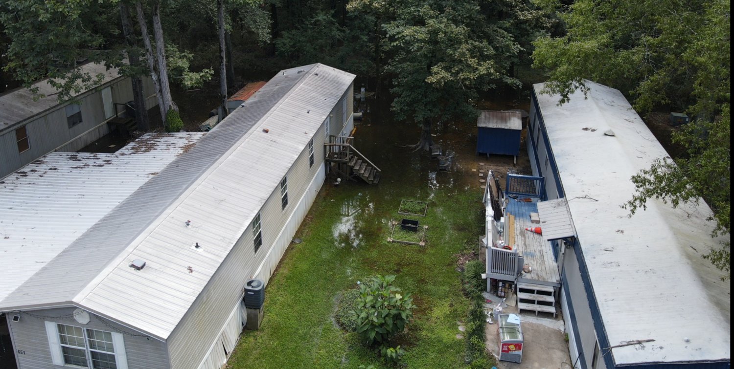 A mandatory evacuation of the Harbor Pines Mobile Home Community was ordered Saturday ahead of anticipated flooding of the nearby Pearl River.